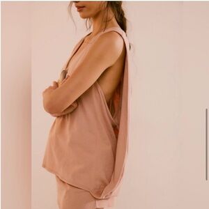 NWOT Free People Beach Santana Co-Ord Top Short Set Size Small Color Tuscany